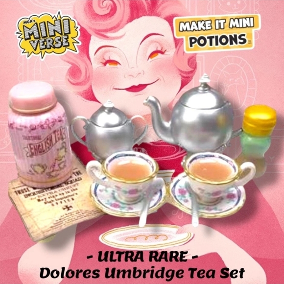 MGA Entertainment Other - Miniverse Make It Mini Harry Potter Dolores Umbridge Tea Set